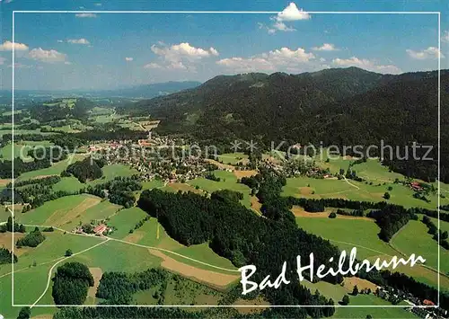 AK / Ansichtskarte Bad Heilbrunn Fliegeraufnahme Kat. Bad Heilbrunn