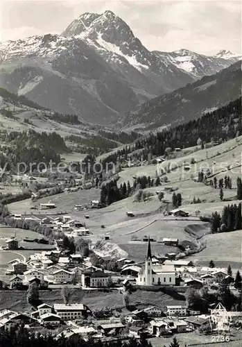 AK / Ansichtskarte Kirchberg Tirol Fliegeraufnahme mit Rettenstein Kat. Kirchberg in Tirol