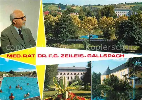 AK / Ansichtskarte Gallspach Dr. Zeileis Freibad Kat. Gallspach