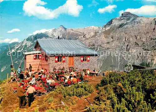 AK / Ansichtskarte Elferhuette mit Serles und Kesselspitze Kat. Neustift im Stubaital