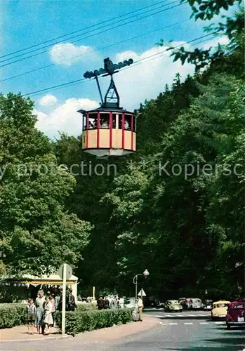 AK / Ansichtskarte Seilbahn Burgberg Bad Harzburg  Kat. Bahnen