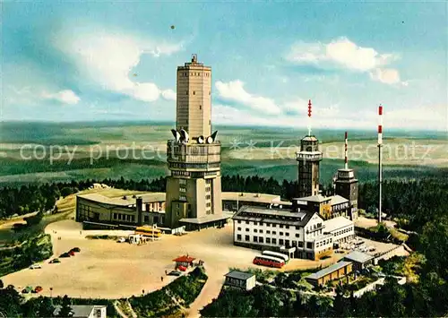 AK / Ansichtskarte Feldberg Taunus Fernseh  UKW  Fernmeldeturm Kat. Schmitten