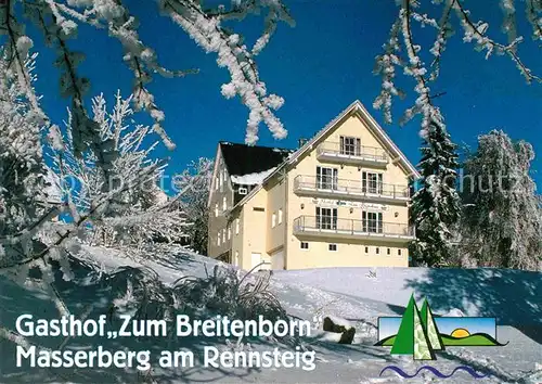 AK / Ansichtskarte Masserberg Gasthof Zum Breitenborn Kat. Masserberg