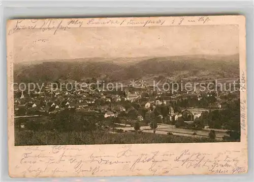 AK / Ansichtskarte Lahr Schwarzwald Panorama  Kat. Lahr