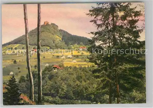 AK / Ansichtskarte Lahr Schwarzwald  Ruine Burg Hohengeroldseck   Kat. Lahr