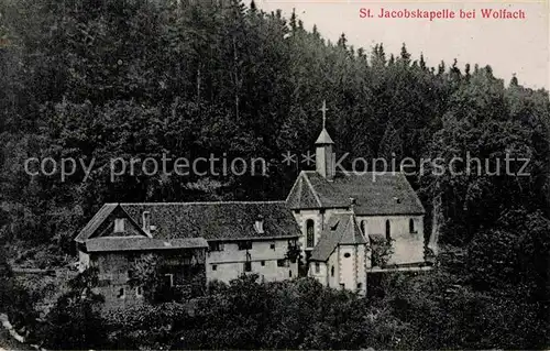 AK / Ansichtskarte Wolfach Sankt Jacobskapelle Kat. Wolfach Schwarzwald