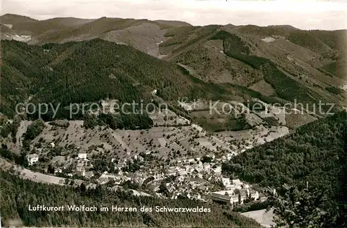 AK / Ansichtskarte Wolfach Panorama  Kat. Wolfach Schwarzwald