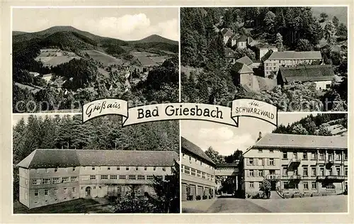 AK / Ansichtskarte Griesbach Bad Mutterkurheim Fliegeraufnahme Kat. Bad Griesbach i.Rottal