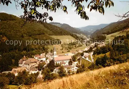 AK / Ansichtskarte Peterstal Griesbach Bad Panorama Kirche Kat. Bad Peterstal Griesbach