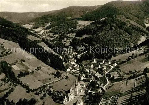 AK / Ansichtskarte Bad Griesbach Schwarzwald  Fliegeraufnahme Kat. Bad Peterstal Griesbach