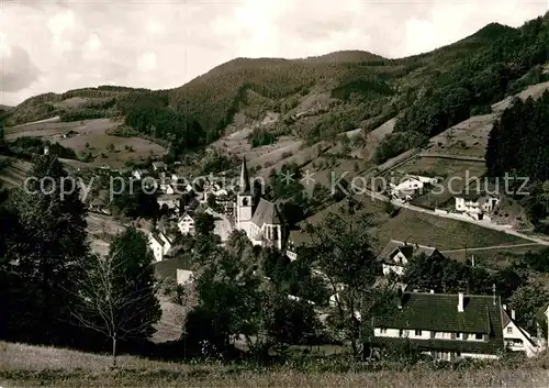 AK / Ansichtskarte Bad Griesbach Schwarzwald  Kirche Panorama Kat. Bad Peterstal Griesbach