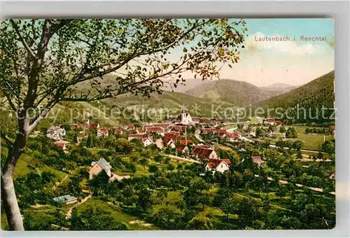 AK / Ansichtskarte Lautenbach Renchtal Panorama Kat. Lautenbach