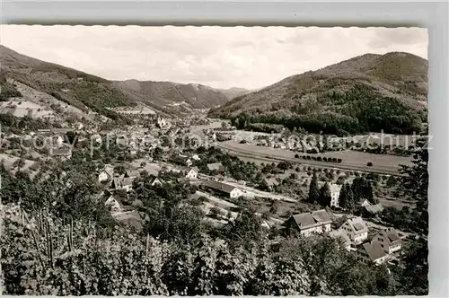 AK / Ansichtskarte Lautenbach Renchtal Panorama Kat. Lautenbach