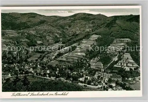 AK / Ansichtskarte Lautenbach Renchtal Panorama Kat. Lautenbach