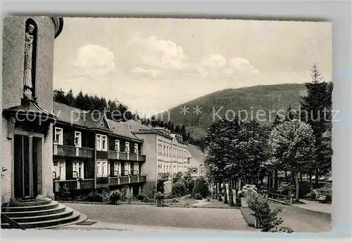 AK / Ansichtskarte Bad Griesbach Schwarzwald  Muetterkurheim Sankt Anna Kapelle Regina Pacis Kat. Bad Peterstal Griesbach