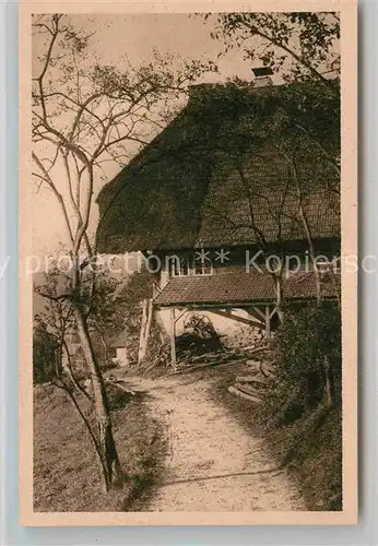 AK / Ansichtskarte Gutach Schwarzwald Schwarzwaldhaus Kat. Gutach