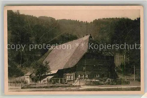 AK / Ansichtskarte Gutach Schwarzwald Schwarzwaldhaus Kat. Gutach