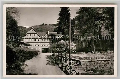 AK / Ansichtskarte Bad Sulzbach Muentner Schumann Heim Kat. Lautenbach