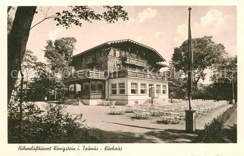 AK / Ansichtskarte Koenigstein Taunus Kurhaus  Kat. Koenigstein im Taunus