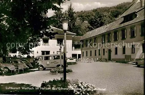 AK / Ansichtskarte Wolfach Kurgarten Hotel Kat. Wolfach Schwarzwald