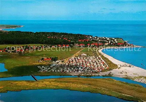 AK / Ansichtskarte Hohwacht Ostseebad Fliegeraufnahme Kat. Hohwacht (Ostsee)