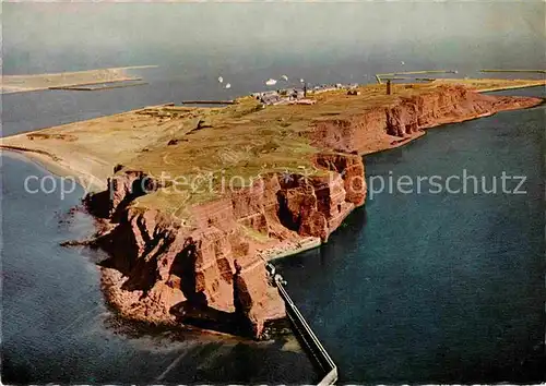 AK / Ansichtskarte Insel Helgoland Fliegeraufnahme Kat. Helgoland