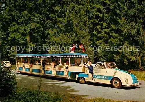 AK / Ansichtskarte Freudenstadt Kurbaehnle Kurort im Schwarzwald Kat. Freudenstadt