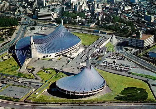 AK / Ansichtskarte Tokyo Yoyogi Sports Center aerial view Kat. Tokyo