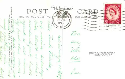 AK / Ansichtskarte Edinburgh Princes Street East End Valentines Postcard Kat. Edinburgh