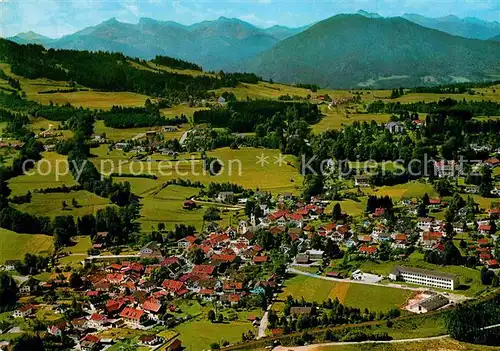 AK / Ansichtskarte Bad Kohlgrub mit Alpen Fliegeraufnahme Kat. Bad Kohlgrub