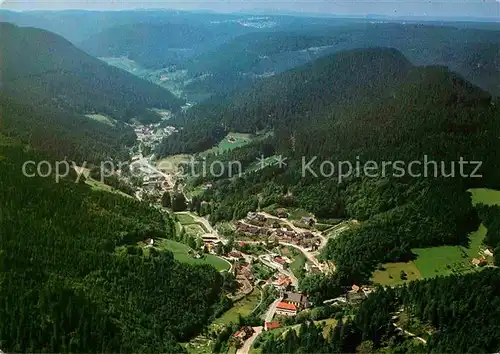 AK / Ansichtskarte Schapbach im Schwarzwald Fliegeraufnahme Kat. Bad Rippoldsau Schapbach