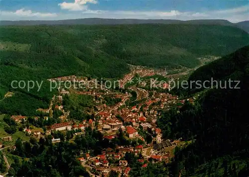 AK / Ansichtskarte Bad Wildbad Staatsbad im Schwarzwald Fliegeraufnahme Kat. Bad Wildbad