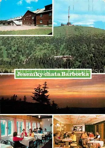 AK / Ansichtskarte Jeseniky Chata Barborka Praded Berghaus im Altvatergebirge