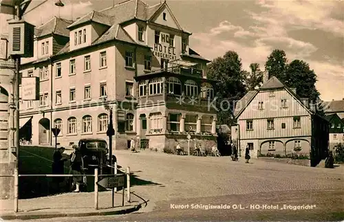 AK / Ansichtskarte Schirgiswalde HO Hotel Erbgericht Kat. Schirgiswalde