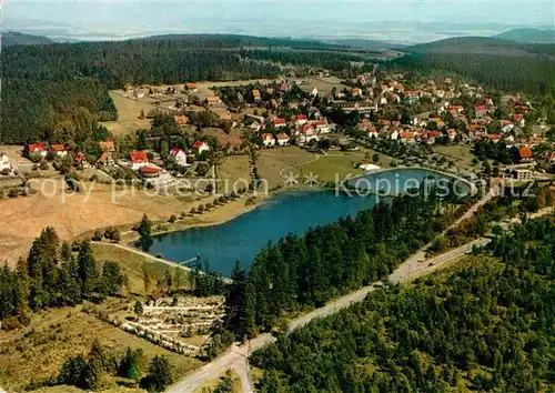 AK / Ansichtskarte Hahnenklee Bockswiese Harz Luftaufnahme Kat. Goslar