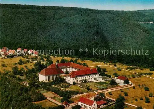 AK / Ansichtskarte Esthal Luftaufnahme Mutterhaus Kloster Sankt Maria Kat. Esthal