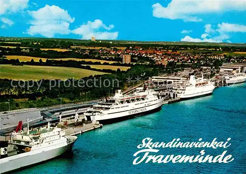 AK / Ansichtskarte Travemuende Ostseebad Skandinavienkai Kat. Luebeck