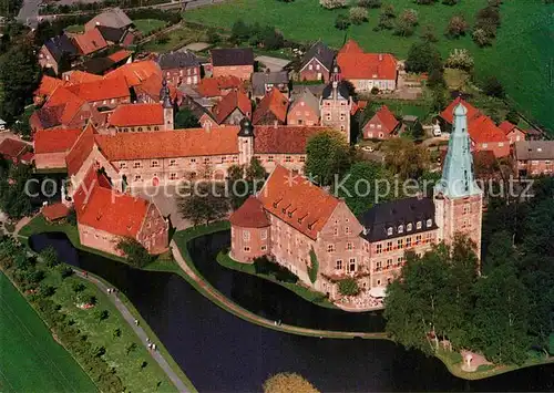 AK / Ansichtskarte Raesfeld Luftaufnahme Schloss Kat. Raesfeld