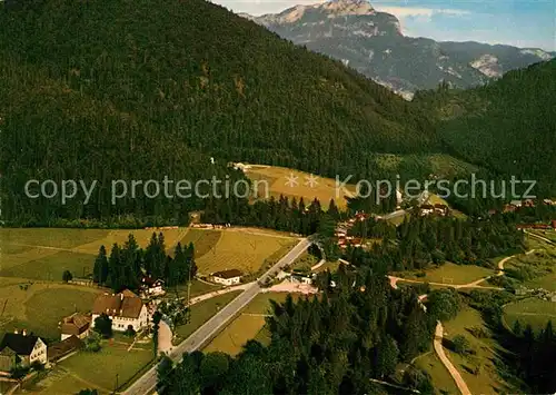 AK / Ansichtskarte Weissbach Alpenstrasse Luftaufnahme Muellerhorn Kat. Schneizlreuth