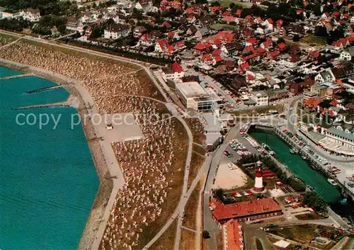 AK / Ansichtskarte Buesum Nordseebad Luftaufnahme Kat. Buesum