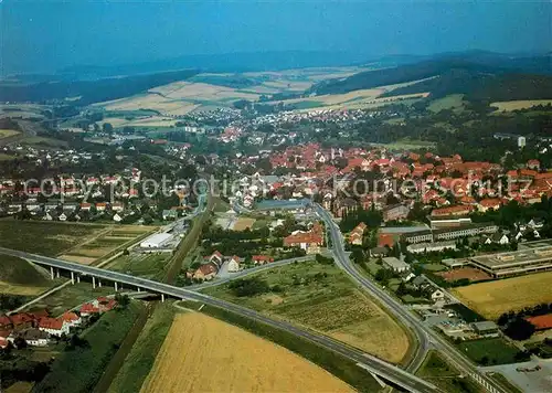 AK / Ansichtskarte Bad Gandersheim Luftaufnahme Kat. Bad Gandersheim