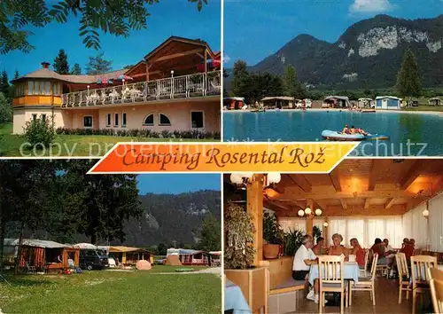 AK / Ansichtskarte Gotschuchen Camping Rosental Roz Kat. Wolfsberg