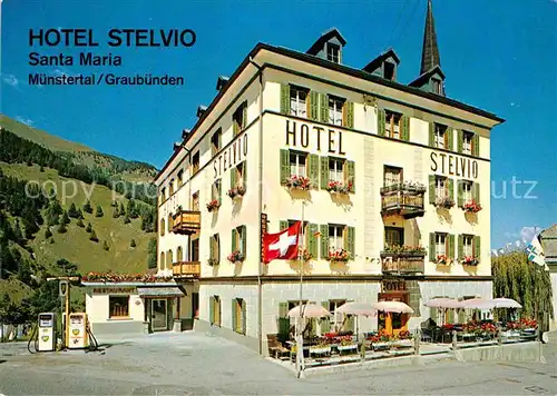 AK / Ansichtskarte Santa Maria Val Muestair Hotel Stelvio Kat. Val Muestair
