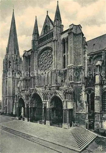 AK / Ansichtskarte Chartres Eure et Loir Cathedrale Portail Sud  Kat. Chartres