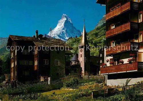 AK / Ansichtskarte Zermatt VS Matterhorn Mt. Cervin  Kat. Zermatt