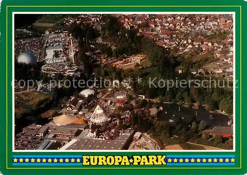 AK / Ansichtskarte Rust Ortenaukreis Fliegeraufnahme Europa Park Kat. Rust