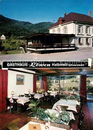 AK / Ansichtskarte Halbmeil Gasthaus Lowen Kat. Wolfach