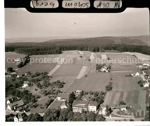 AK / Ansichtskarte Schoenberg Gengenbach Fliegeraufnahme Kat. Gengenbach