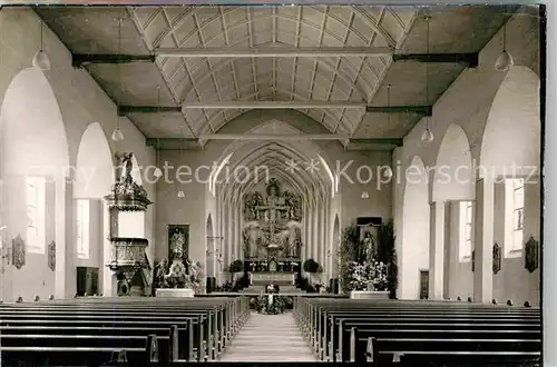 AK / Ansichtskarte Wolfach Inneres der Kirche Kat. Wolfach Schwarzwald