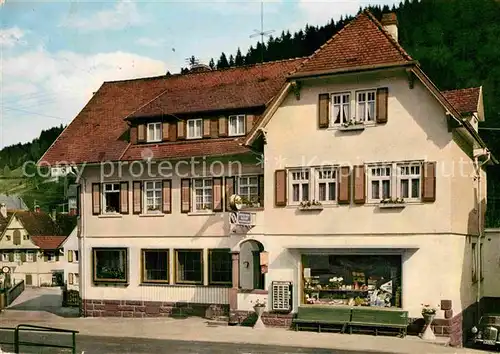AK / Ansichtskarte Schenkenzell Gasthof Pension Cafe Adler Kat. Schenkenzell Schwarzwald